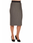 M9841 - dámská sukně plisé tmavě šedá