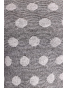 K020-868 - dámský antracitový svetr s puntíky