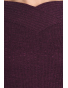 DAM456 - dámská fialová úpletová halenka