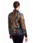 TB1705 - dámský barevný  kabátek Chamoix se zapínáním na zip
