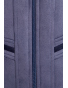 ST452 - dámský semišový kabátek modrý jeans