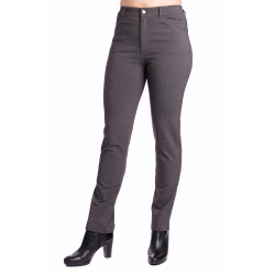 Lafei-Nier  - dámské antracitové elegantní kalhoty