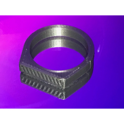 Silver - dámský prsten z 3D tisku