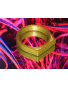 Gold - dámský prsten z 3D tisku v barvě zlaté
