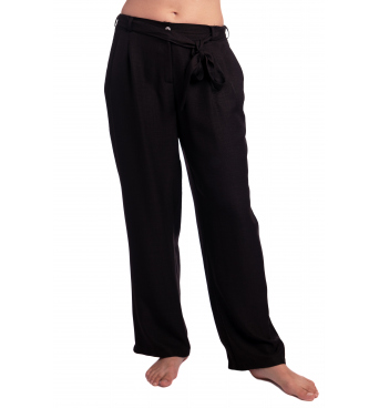 F001 - dámské letní černé kalhoty