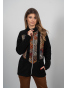 KA72123  -dámský fleecový kabátek barevný vzor