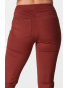 D359  - dámské dlouhé kalhoty s kapsami cihlové